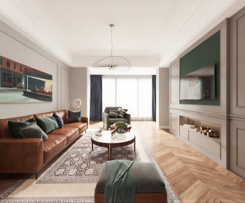 Modern A Living Room-ID:815787084
