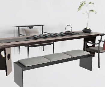 New Chinese Style Tea Tables And Chairs-ID:191656111