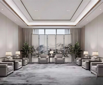 New Chinese Style Reception Room-ID:302865035