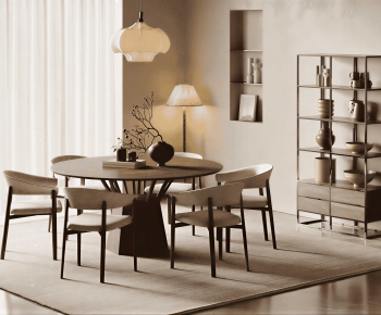 Modern Dining Table And Chairs-ID:249641901