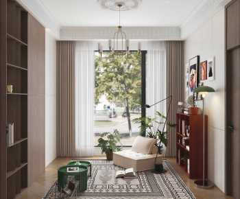 French Style A Living Room-ID:799678094