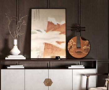 New Chinese Style Side Cabinet/Entrance Cabinet-ID:170933015