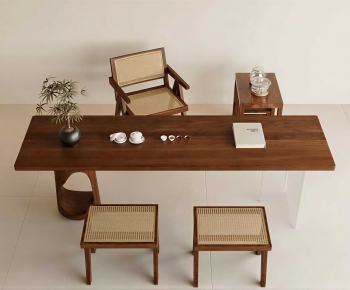 New Chinese Style Tea Tables And Chairs-ID:788798097