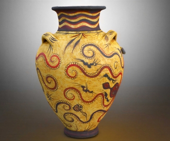 European Style Clay Pot-ID:234112983