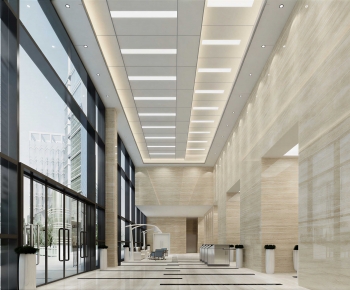 Modern Office Reception Desk-ID:659929045
