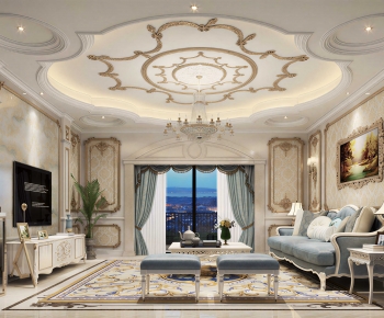 European Style A Living Room-ID:815502882