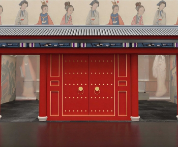 Chinese Style Facade Element-ID:167931083