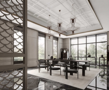 New Chinese Style Tea House-ID:987334017