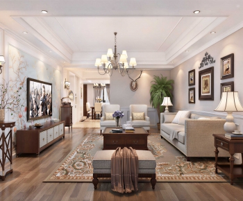 American Style A Living Room-ID:903377065