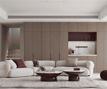 Modern A Living Room-ID:670141945