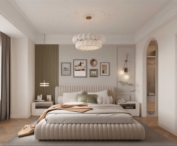 French Style Bedroom-ID:136257899