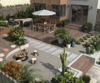 Modern Courtyard/landscape-ID:955600025