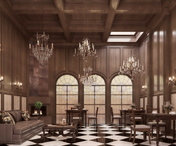 European Style A Living Room-ID:994374047