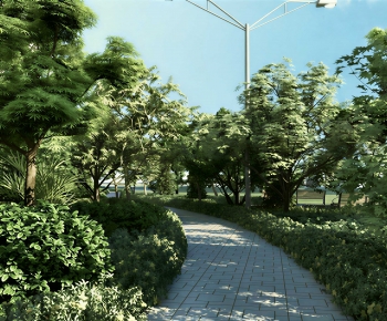 Modern Park Landscape-ID:113199002