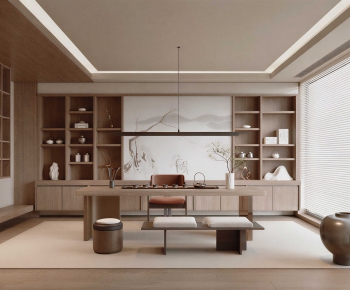 New Chinese Style Tea House-ID:329539069