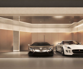 Modern Underground Garage-ID:205172064