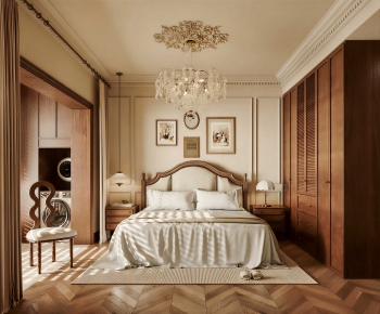 French Style Bedroom-ID:253297092