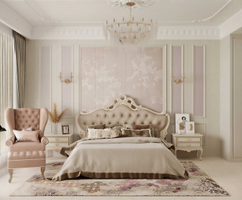 American Style Bedroom-ID:254578114