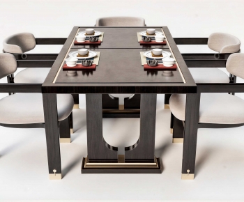 Modern Dining Table And Chairs-ID:555696969