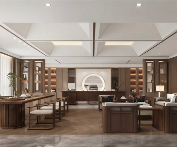 New Chinese Style Manager's Office-ID:659162048
