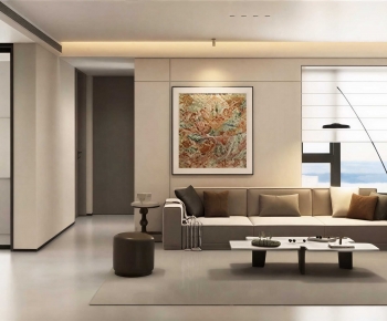 Modern A Living Room-ID:693171987