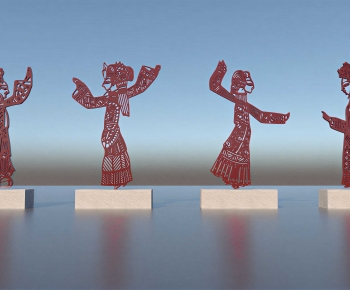 New Chinese Style Sculpture Sketch-ID:629796982