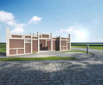 Chinese Style Building Component-ID:777646063