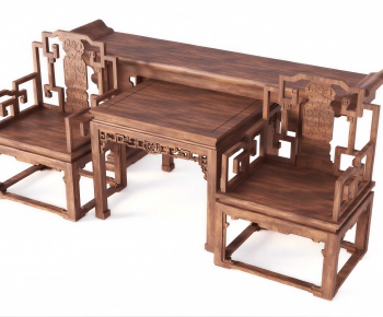 Chinese Style Lounge Chair-ID:922982939