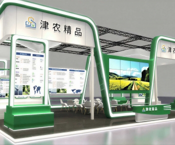 Modern Exhibition Hall-ID:215987926
