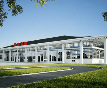 Modern Public Building-ID:537700718