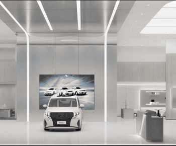 Modern Automobile 4S Shop-ID:564682963
