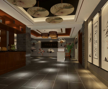 New Chinese Style Tea House-ID:772334104