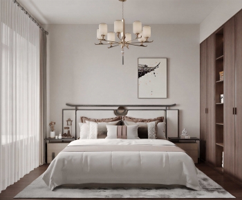 New Chinese Style Bedroom-ID:776448014