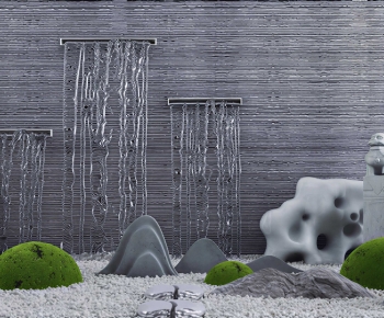 New Chinese Style Rockery Waterscape-ID:435297012