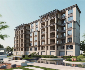 Modern Residential Building-ID:232105976