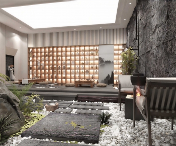 New Chinese Style Tea House-ID:311497933
