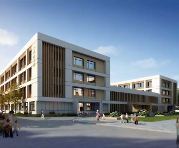 Modern School Building-ID:181770098