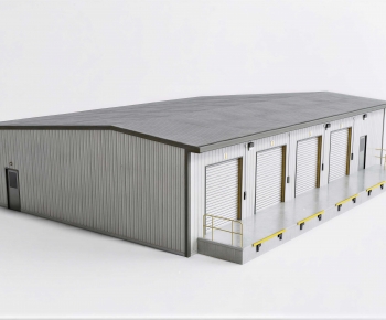 Modern Industrial Building-ID:945805071