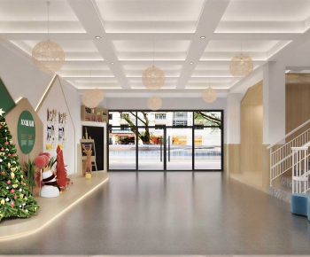 Modern Kindergarten Hall-ID:784388076