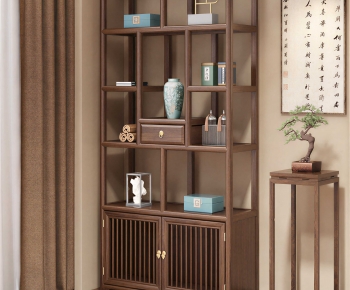New Chinese Style Antique Rack-ID:889880904