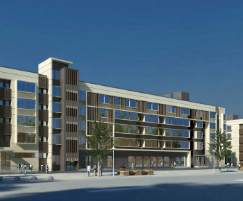 Modern Appearance Of Commercial Building-ID:830568085