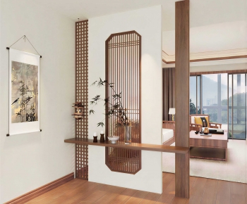 New Chinese Style Hallway-ID:943084007