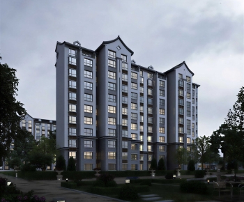 Modern Residential Building-ID:564088116