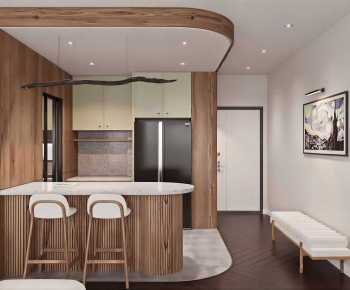 Modern Open Kitchen-ID:418755056