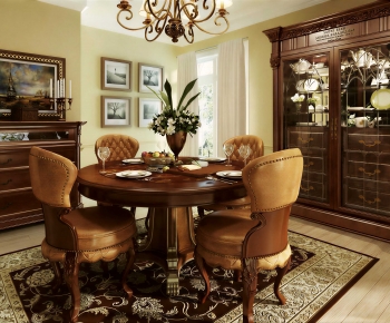 European Style Dining Room-ID:524502998