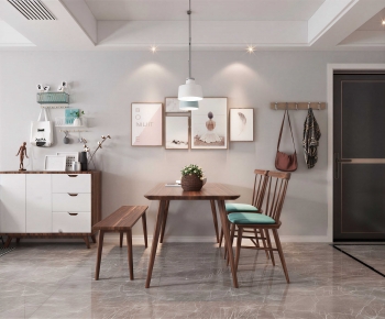 Nordic Style Dining Room-ID:812790414