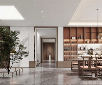 New Chinese Style Dining Room-ID:927351004