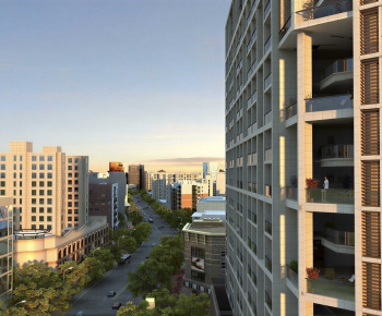 Modern Building Component-ID:251723055