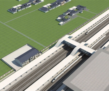 Modern Building Appearance-ID:562355044