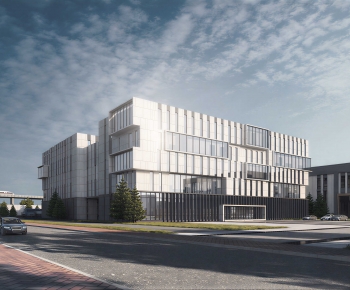 Modern Appearance Of Commercial Building-ID:226897951
